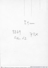 Historisches Foto (Rückseite) von Eopaguropsis schindewolfi (Fraaije et al., 2019) (NHMW-AFW-GEO-BACHMAYER-FOTO-1990-0041-3369)